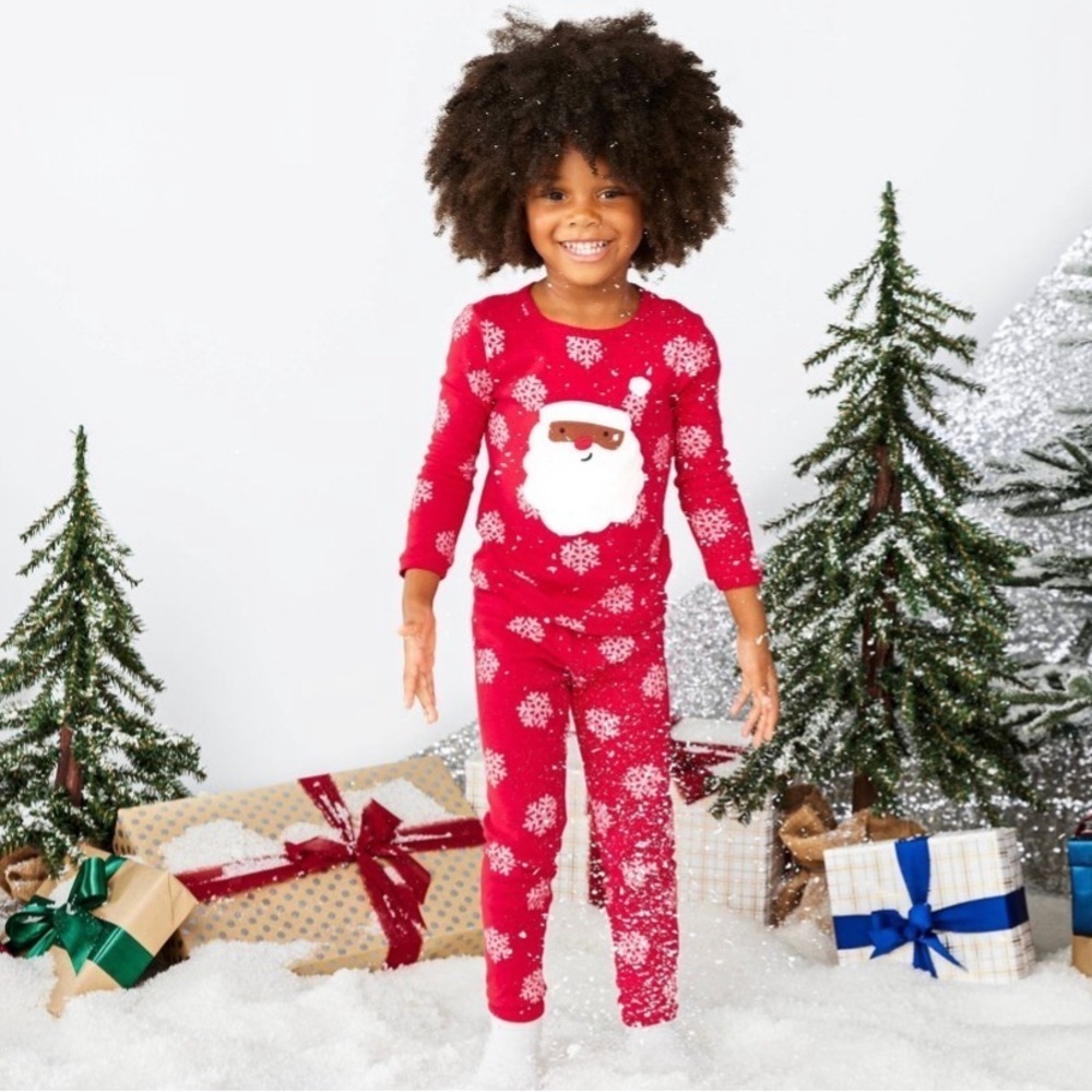 NWT Carters Just One You 4 Piece Girls Christmas Pajamas